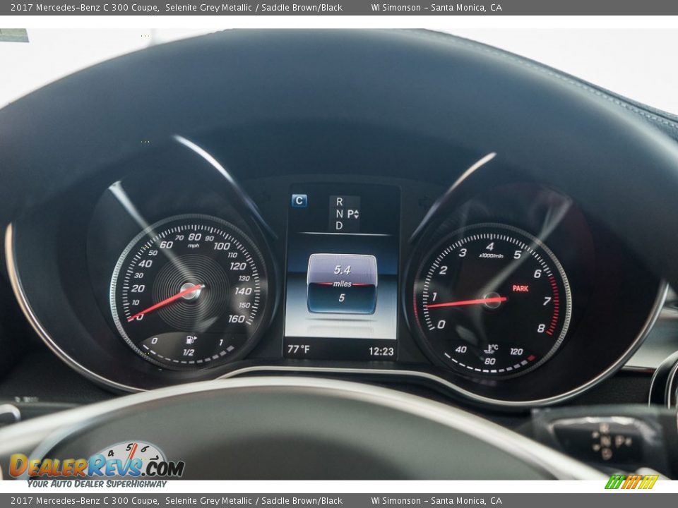 2017 Mercedes-Benz C 300 Coupe Gauges Photo #7