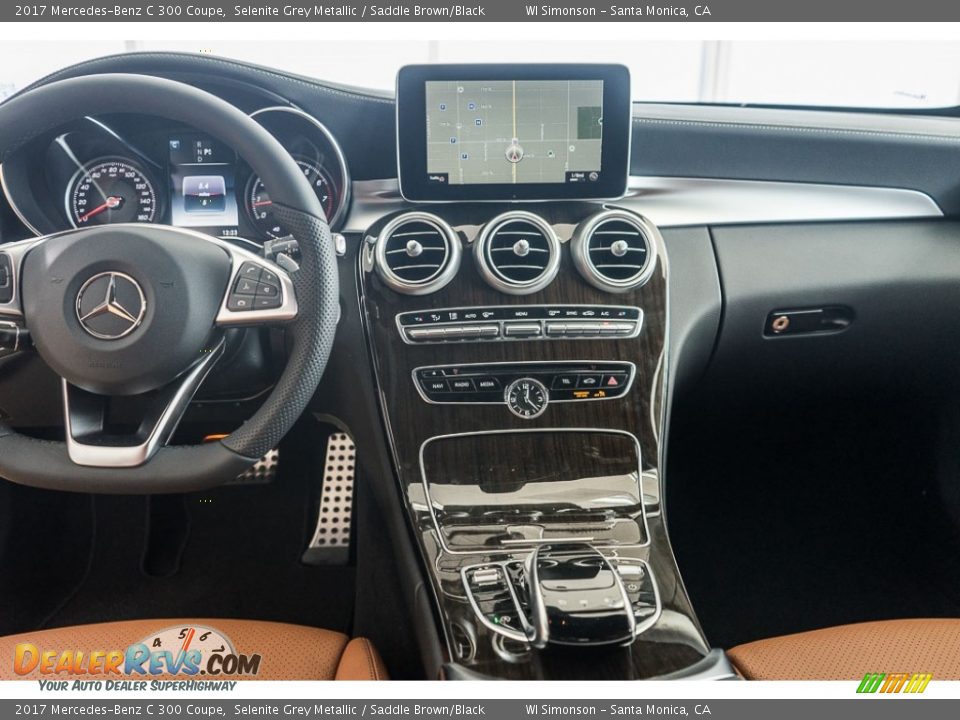 Dashboard of 2017 Mercedes-Benz C 300 Coupe Photo #8