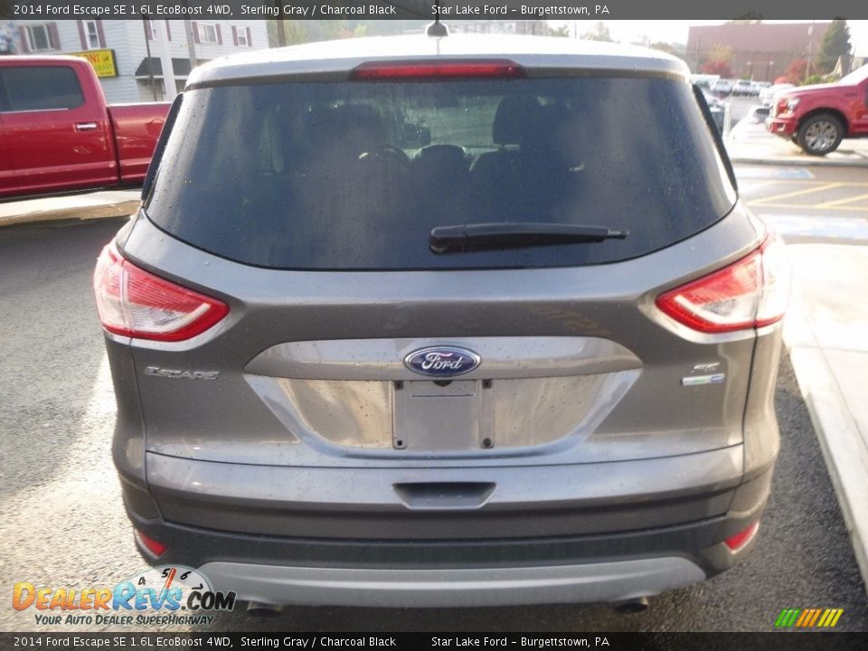 2014 Ford Escape SE 1.6L EcoBoost 4WD Sterling Gray / Charcoal Black Photo #6