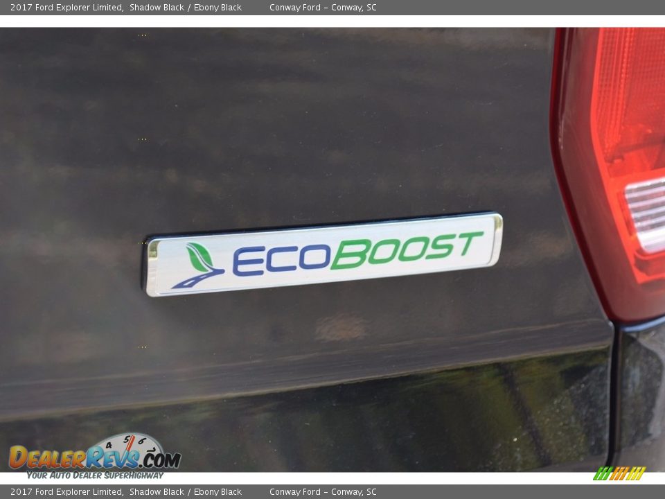 2017 Ford Explorer Limited Shadow Black / Ebony Black Photo #5