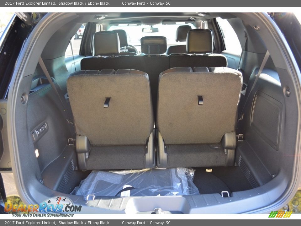 2017 Ford Explorer Limited Shadow Black / Ebony Black Photo #7