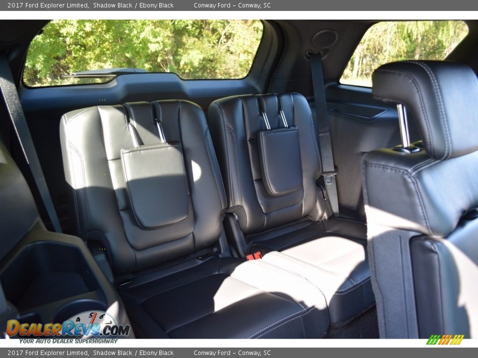 2017 Ford Explorer Limited Shadow Black / Ebony Black Photo #20