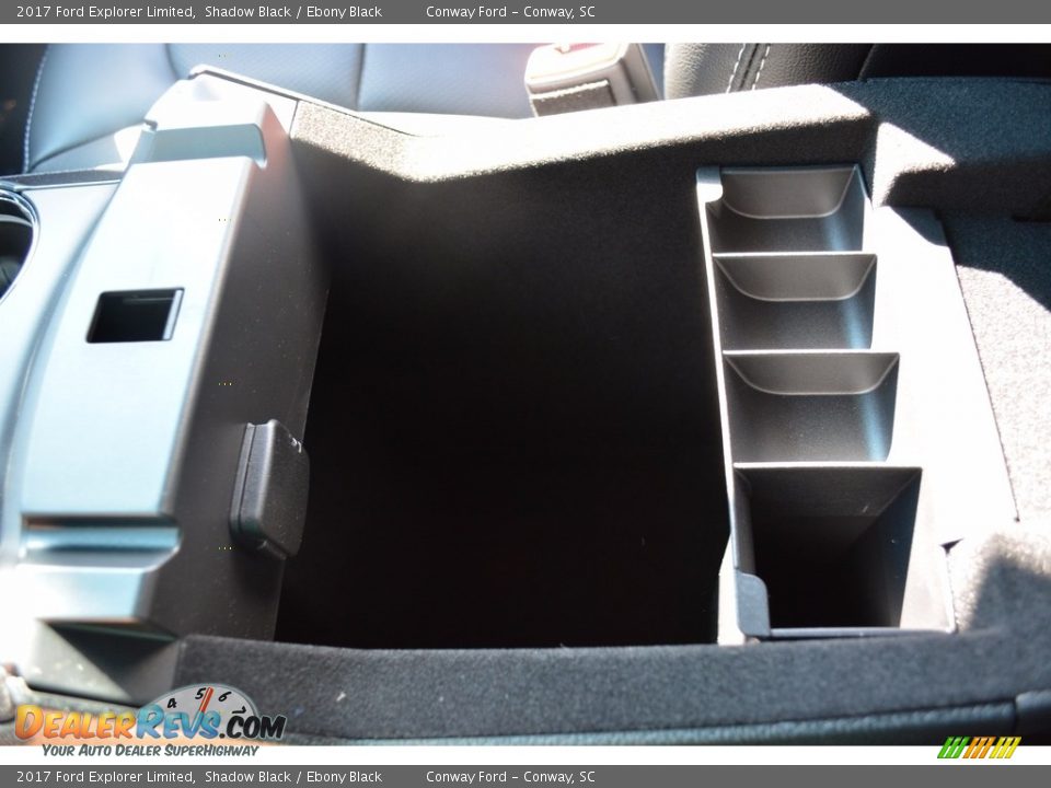 2017 Ford Explorer Limited Shadow Black / Ebony Black Photo #23