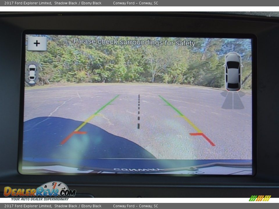 2017 Ford Explorer Limited Shadow Black / Ebony Black Photo #26