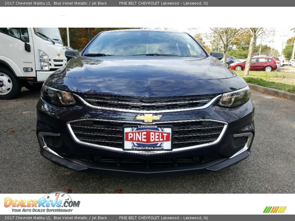 2017 Chevrolet Malibu LS Blue Velvet Metallic / Jet Black Photo #2