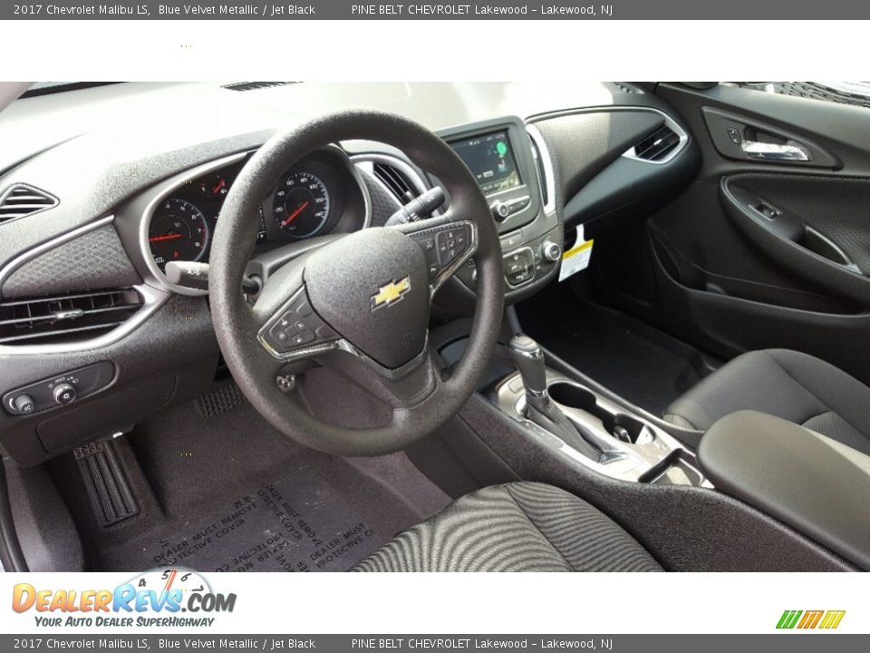 2017 Chevrolet Malibu LS Blue Velvet Metallic / Jet Black Photo #9