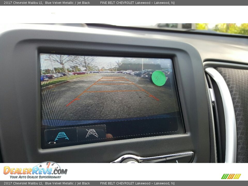 2017 Chevrolet Malibu LS Blue Velvet Metallic / Jet Black Photo #10