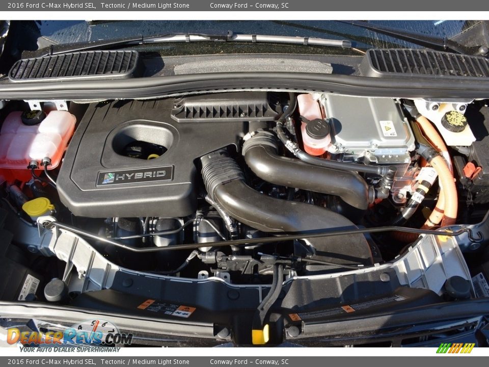 2016 Ford C-Max Hybrid SEL 2.0 Liter Atkinson-Cycle DOHC 16-Valve 4 Cylinder Gasoline/Electric Hybrid Engine Photo #13