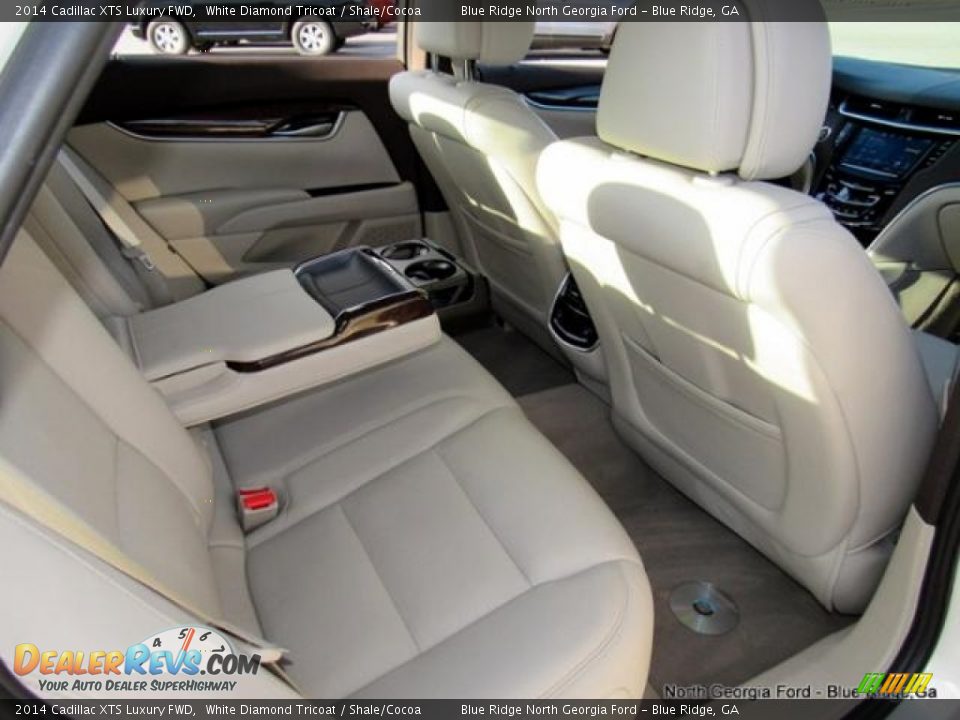 2014 Cadillac XTS Luxury FWD White Diamond Tricoat / Shale/Cocoa Photo #35