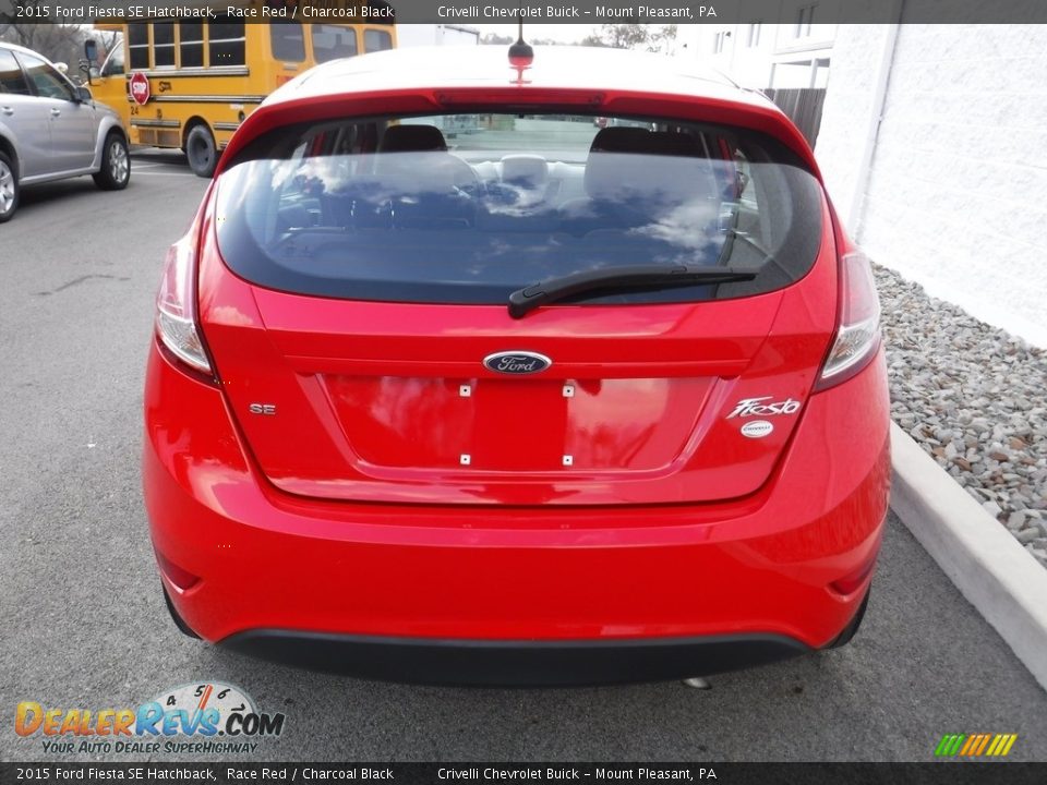 2015 Ford Fiesta SE Hatchback Race Red / Charcoal Black Photo #8
