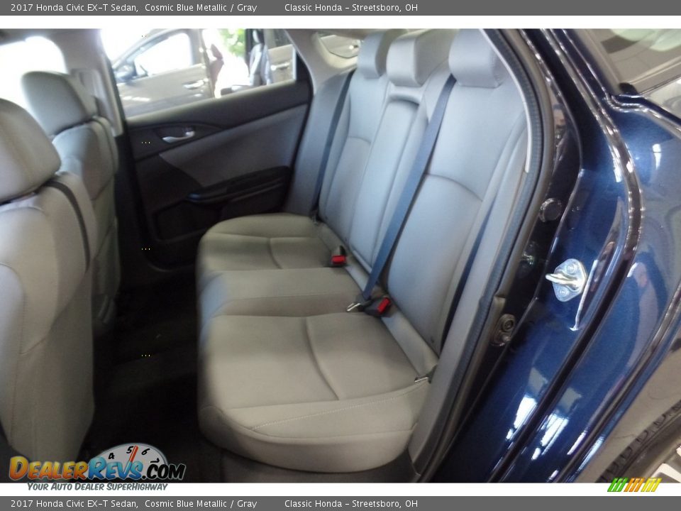 Rear Seat of 2017 Honda Civic EX-T Sedan Photo #15