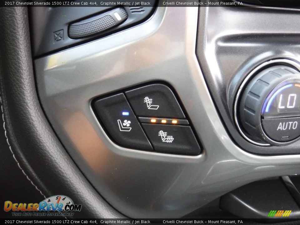 Controls of 2017 Chevrolet Silverado 1500 LTZ Crew Cab 4x4 Photo #20