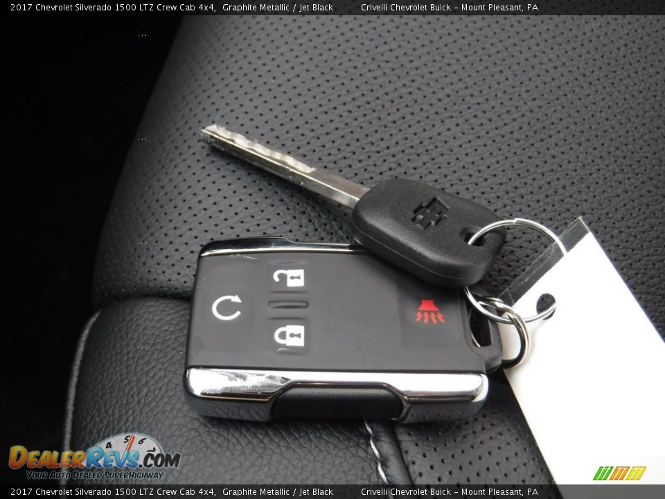 Keys of 2017 Chevrolet Silverado 1500 LTZ Crew Cab 4x4 Photo #23