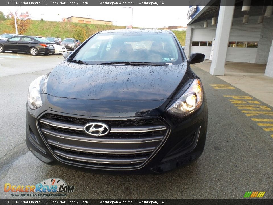 2017 Hyundai Elantra GT Black Noir Pearl / Black Photo #4