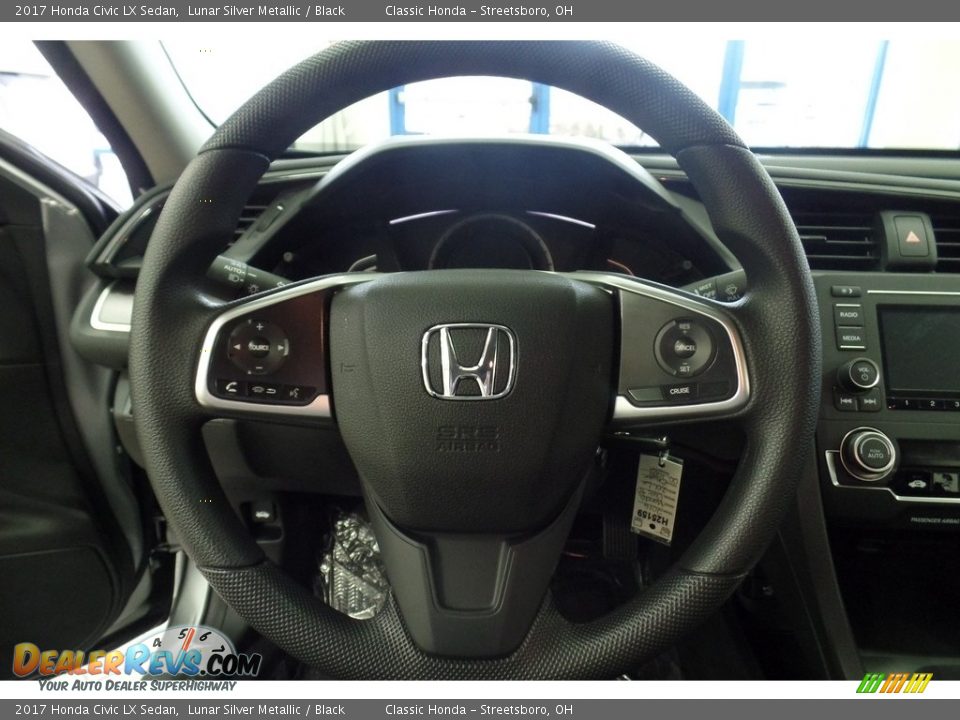 2017 Honda Civic LX Sedan Steering Wheel Photo #14