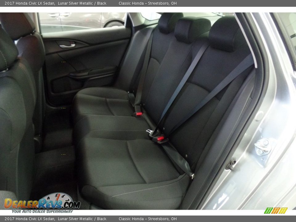 Rear Seat of 2017 Honda Civic LX Sedan Photo #26