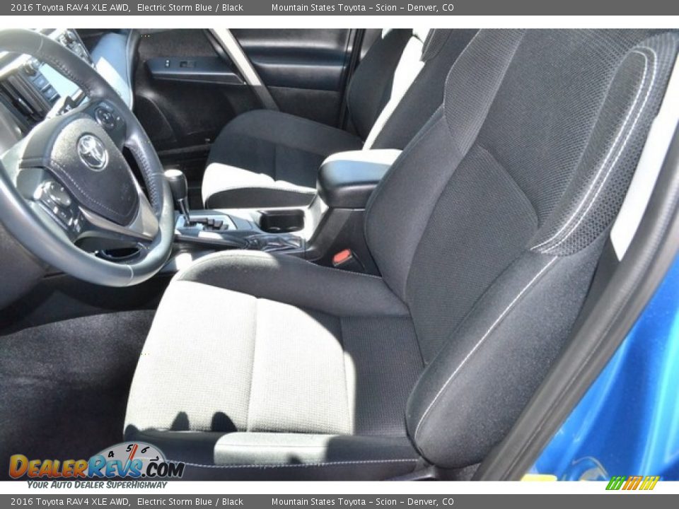 2016 Toyota RAV4 XLE AWD Electric Storm Blue / Black Photo #11
