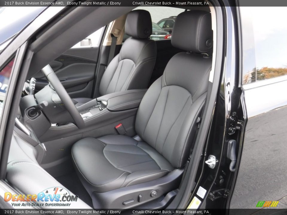 Front Seat of 2017 Buick Envision Essence AWD Photo #14
