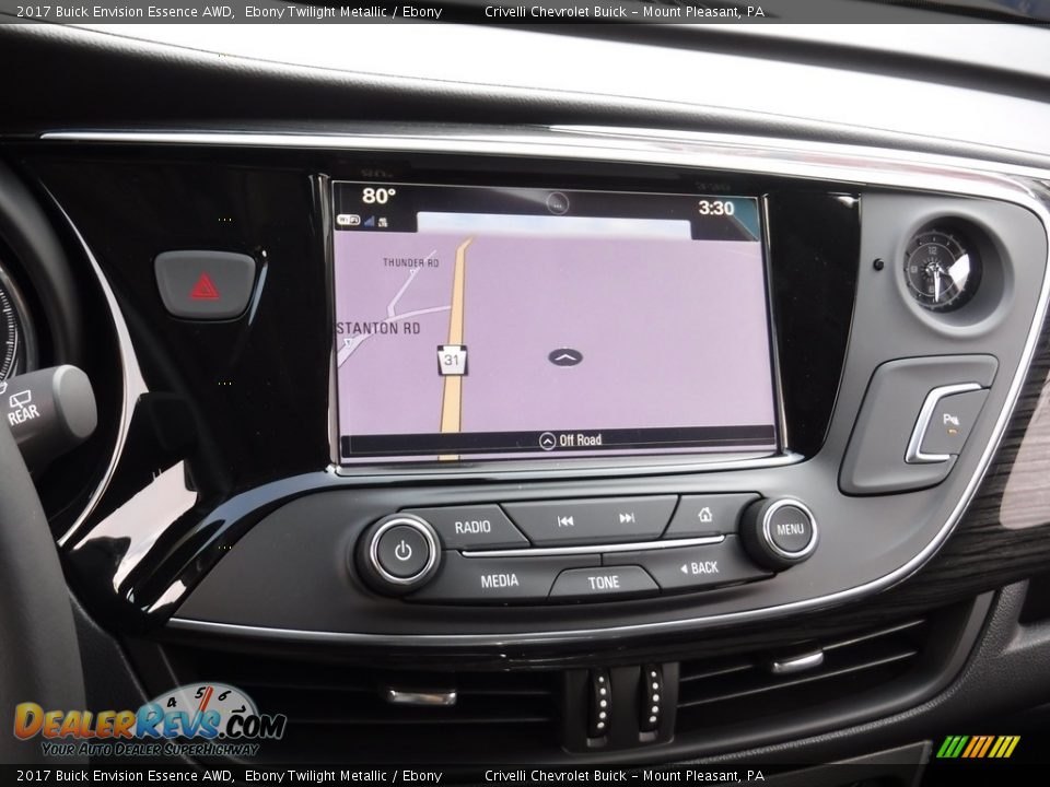Controls of 2017 Buick Envision Essence AWD Photo #17