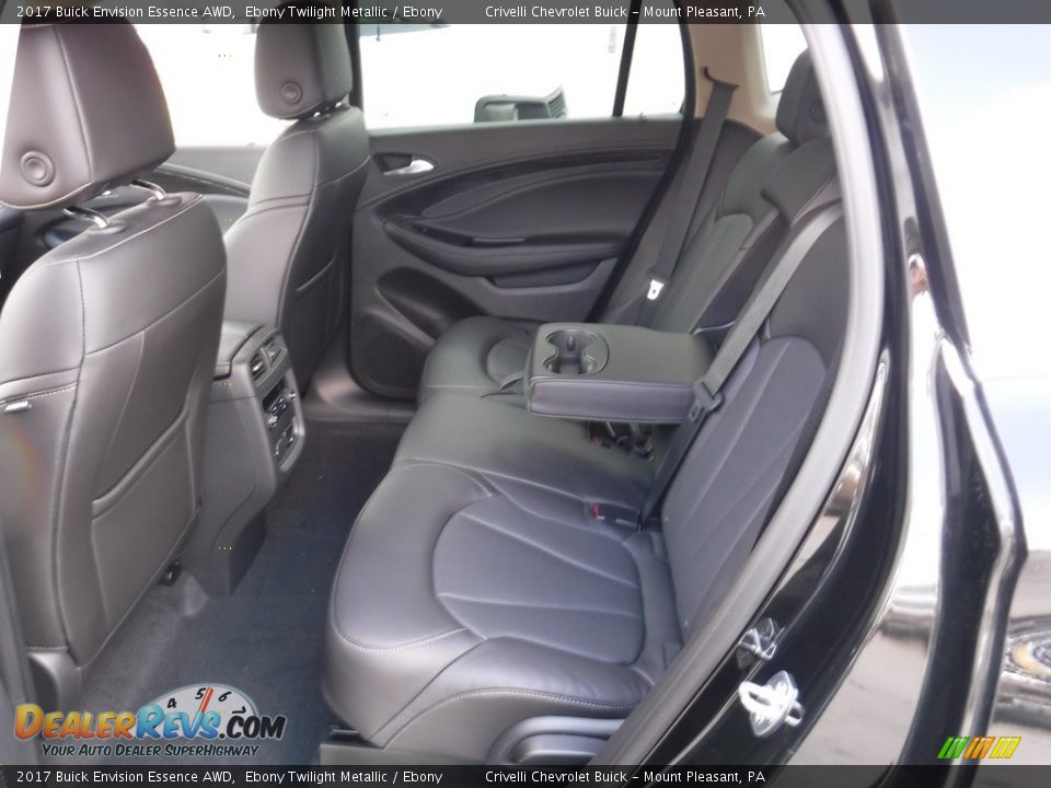 Rear Seat of 2017 Buick Envision Essence AWD Photo #24