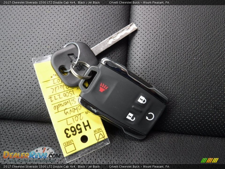 Keys of 2017 Chevrolet Silverado 1500 LTZ Double Cab 4x4 Photo #24
