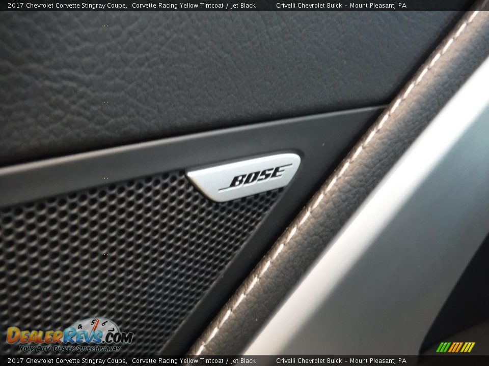 2017 Chevrolet Corvette Stingray Coupe Corvette Racing Yellow Tintcoat / Jet Black Photo #18