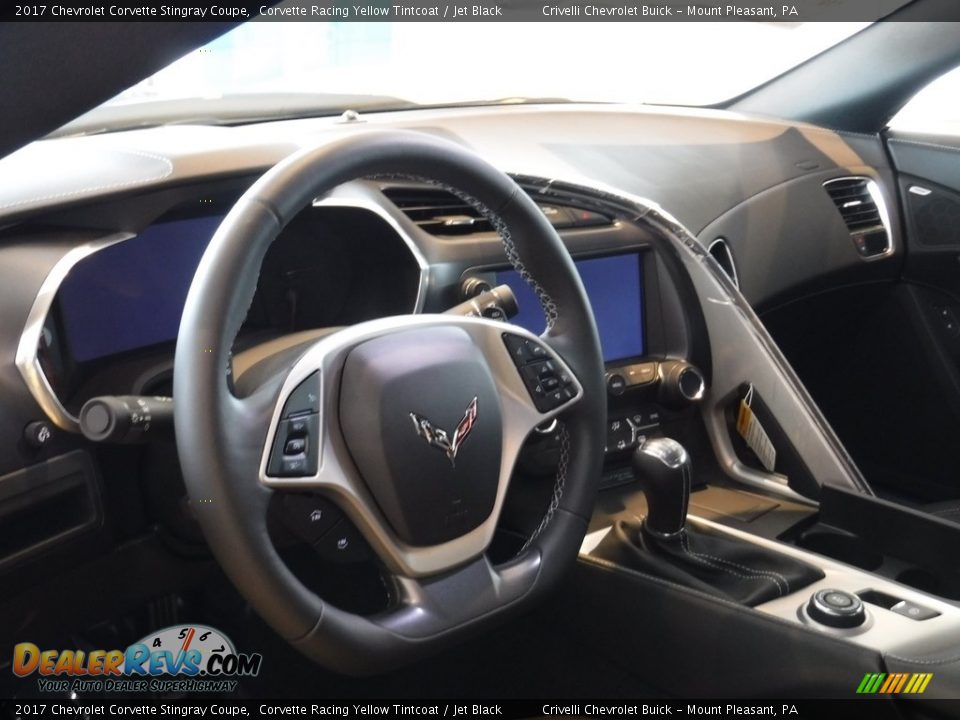 2017 Chevrolet Corvette Stingray Coupe Corvette Racing Yellow Tintcoat / Jet Black Photo #19