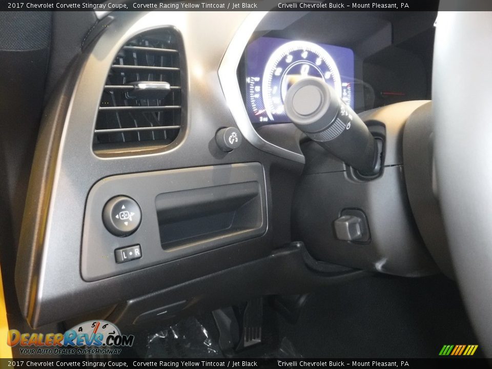 2017 Chevrolet Corvette Stingray Coupe Corvette Racing Yellow Tintcoat / Jet Black Photo #23