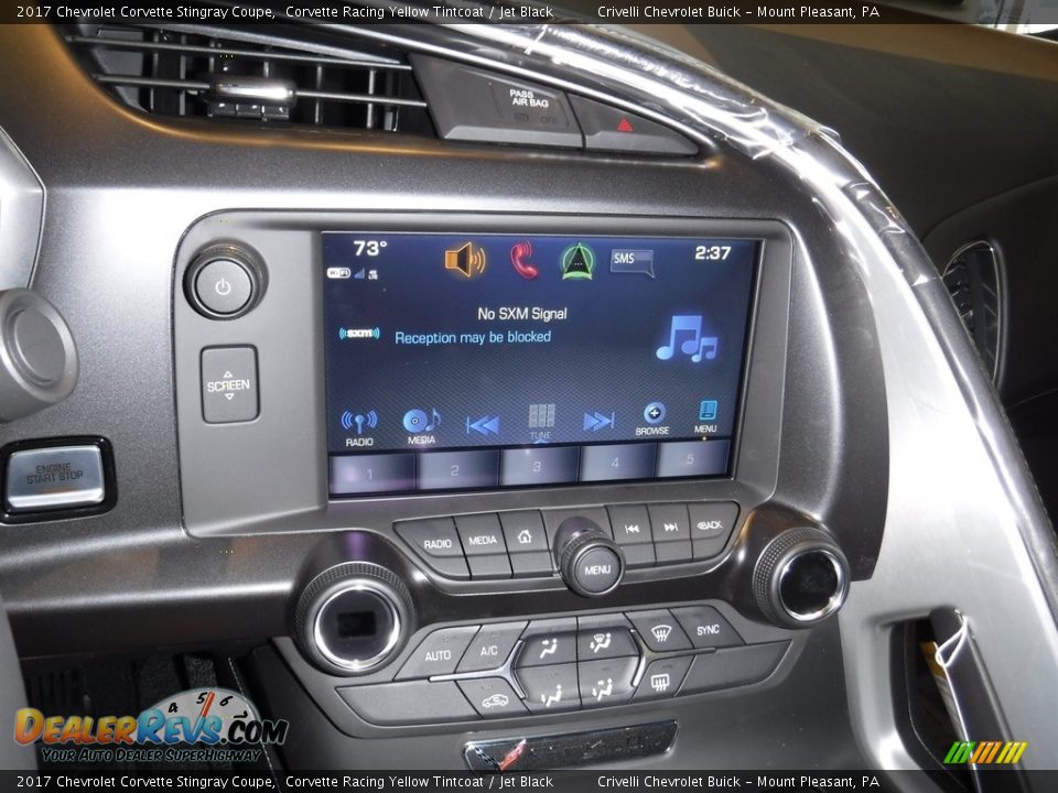Controls of 2017 Chevrolet Corvette Stingray Coupe Photo #24