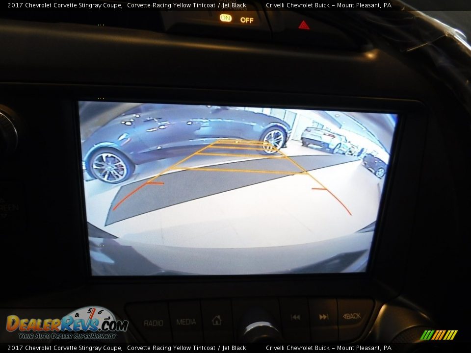 2017 Chevrolet Corvette Stingray Coupe Corvette Racing Yellow Tintcoat / Jet Black Photo #25