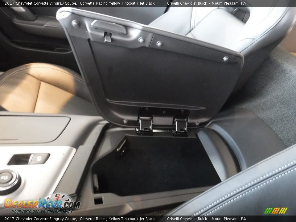 2017 Chevrolet Corvette Stingray Coupe Corvette Racing Yellow Tintcoat / Jet Black Photo #31