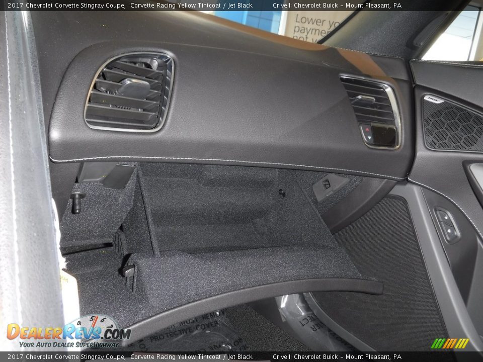 2017 Chevrolet Corvette Stingray Coupe Corvette Racing Yellow Tintcoat / Jet Black Photo #32