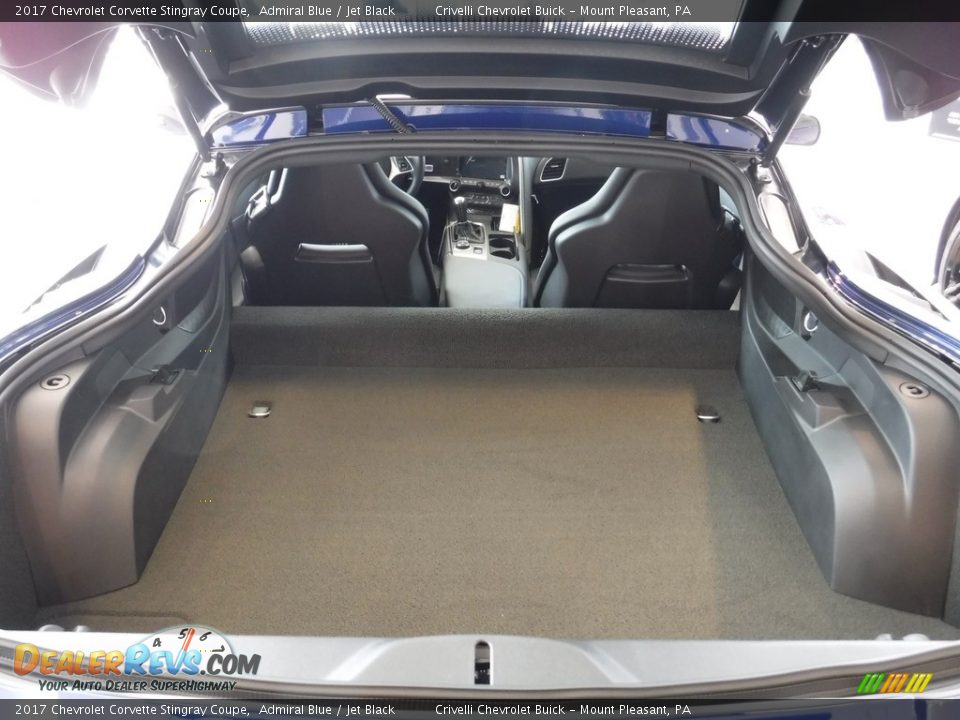 2017 Chevrolet Corvette Stingray Coupe Admiral Blue / Jet Black Photo #12