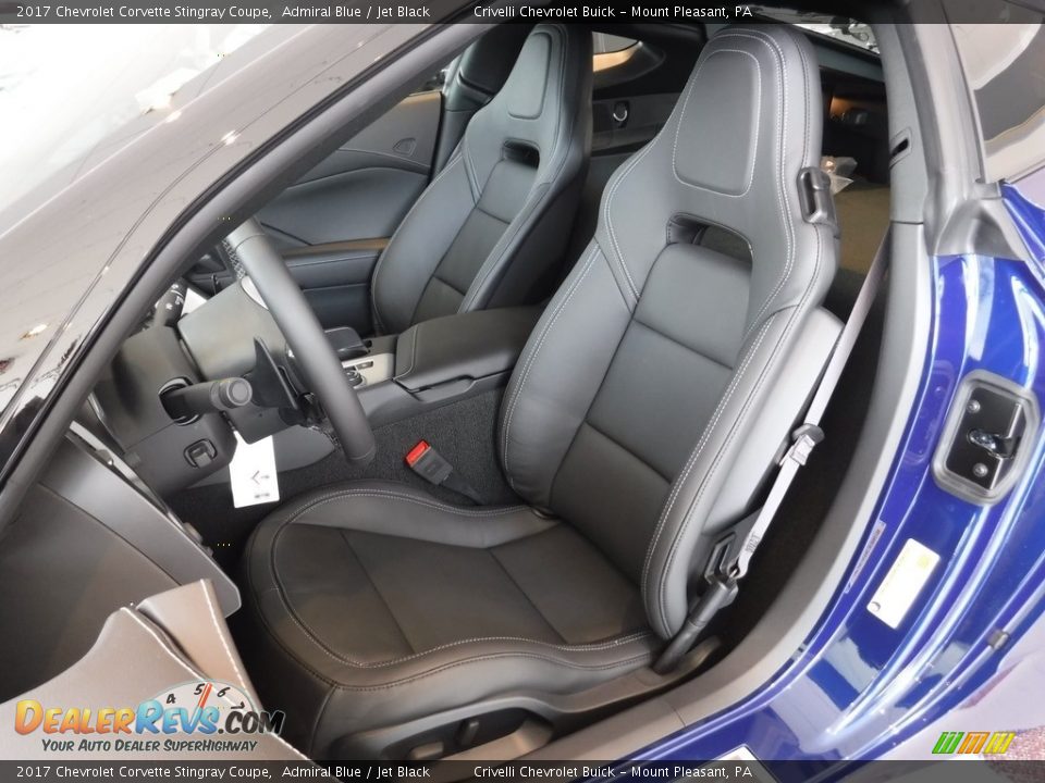 2017 Chevrolet Corvette Stingray Coupe Admiral Blue / Jet Black Photo #15