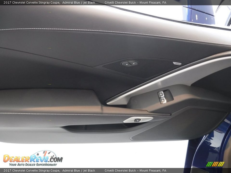 2017 Chevrolet Corvette Stingray Coupe Admiral Blue / Jet Black Photo #18