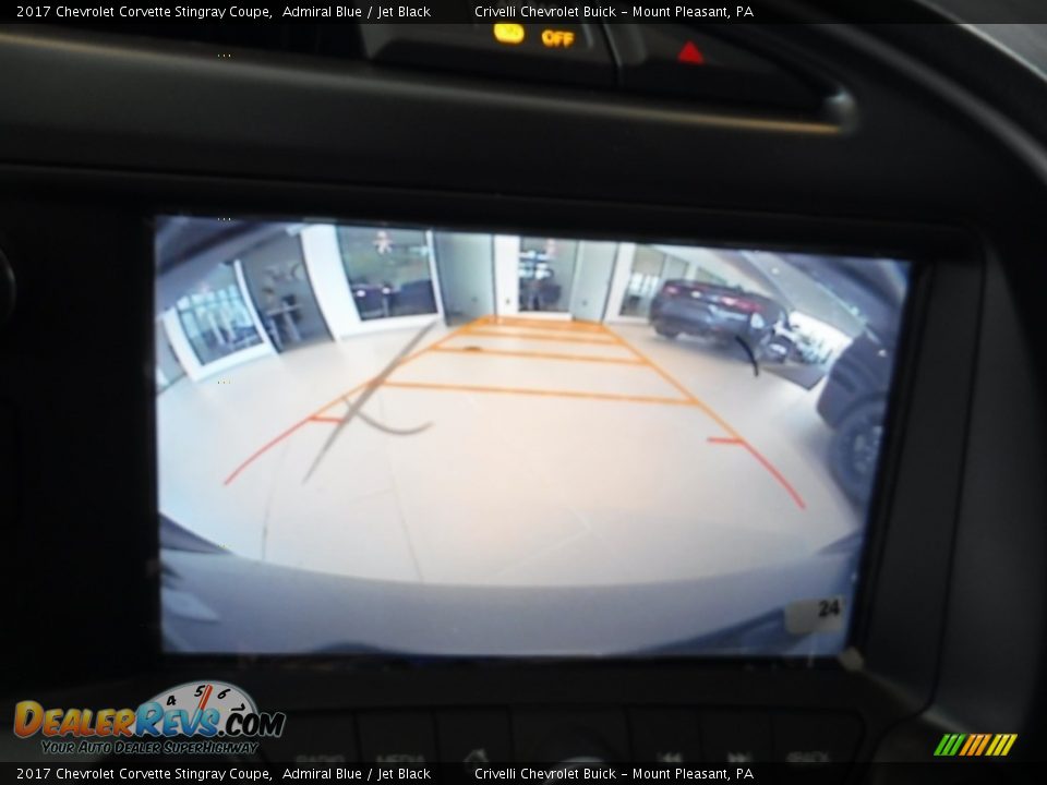 2017 Chevrolet Corvette Stingray Coupe Admiral Blue / Jet Black Photo #21