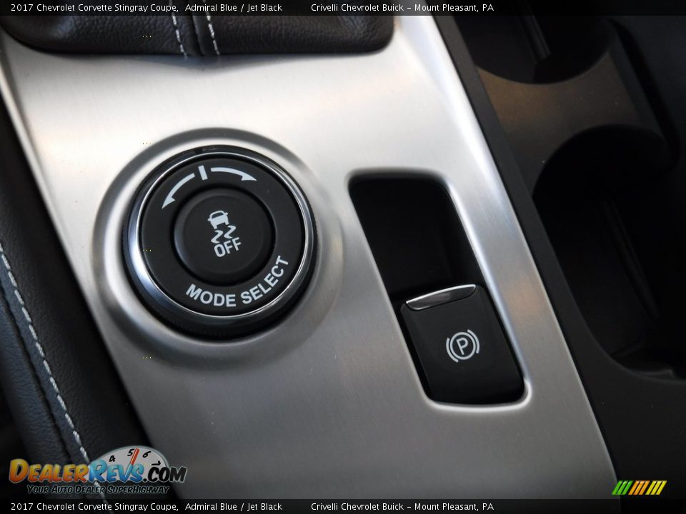 2017 Chevrolet Corvette Stingray Coupe Admiral Blue / Jet Black Photo #23