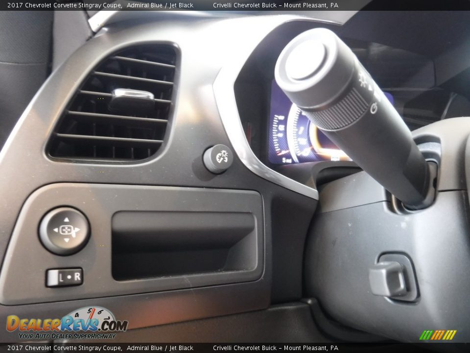 2017 Chevrolet Corvette Stingray Coupe Admiral Blue / Jet Black Photo #25