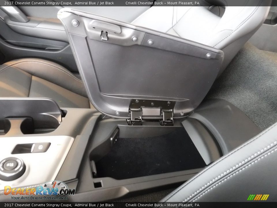 2017 Chevrolet Corvette Stingray Coupe Admiral Blue / Jet Black Photo #26