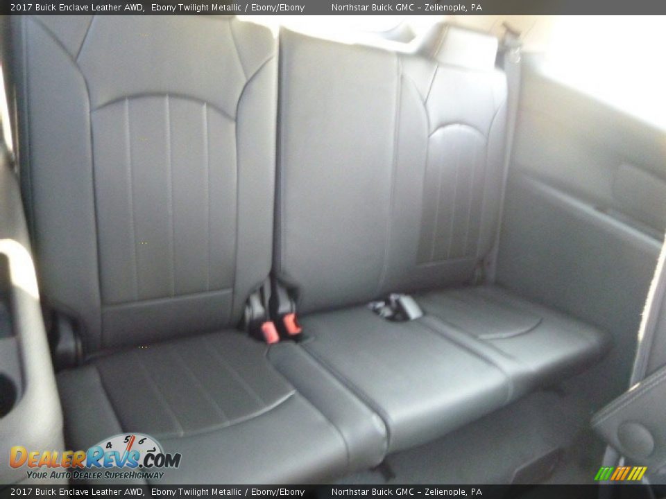 2017 Buick Enclave Leather AWD Ebony Twilight Metallic / Ebony/Ebony Photo #7