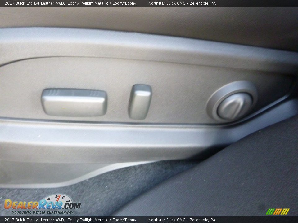 2017 Buick Enclave Leather AWD Ebony Twilight Metallic / Ebony/Ebony Photo #14