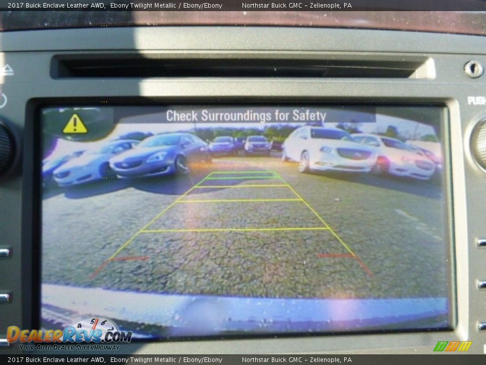 2017 Buick Enclave Leather AWD Ebony Twilight Metallic / Ebony/Ebony Photo #17