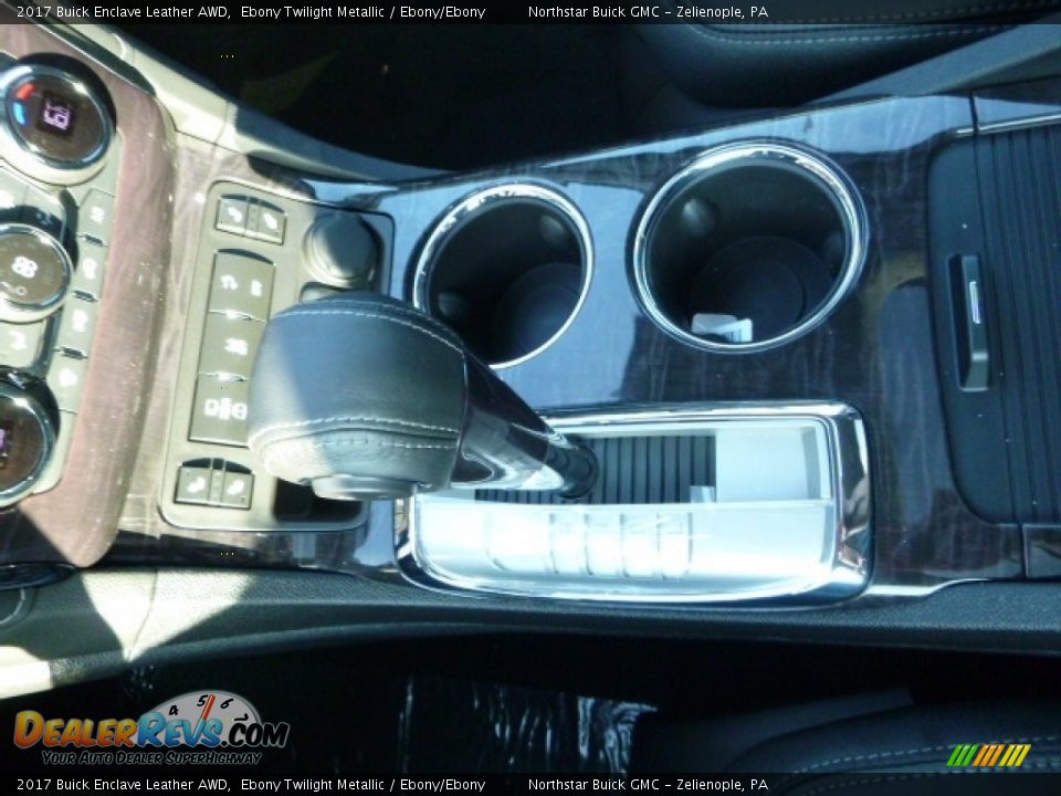 2017 Buick Enclave Leather AWD Ebony Twilight Metallic / Ebony/Ebony Photo #19