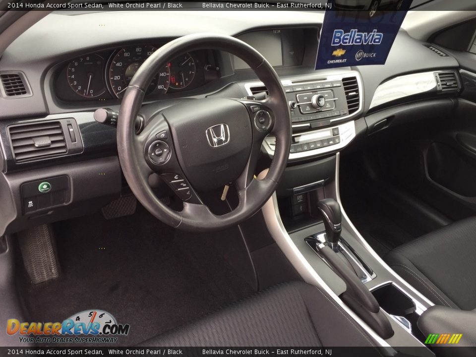 2014 Honda Accord Sport Sedan White Orchid Pearl / Black Photo #8