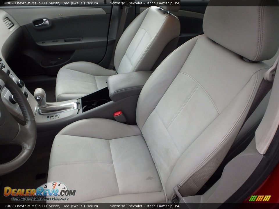2009 Chevrolet Malibu LT Sedan Red Jewel / Titanium Photo #8