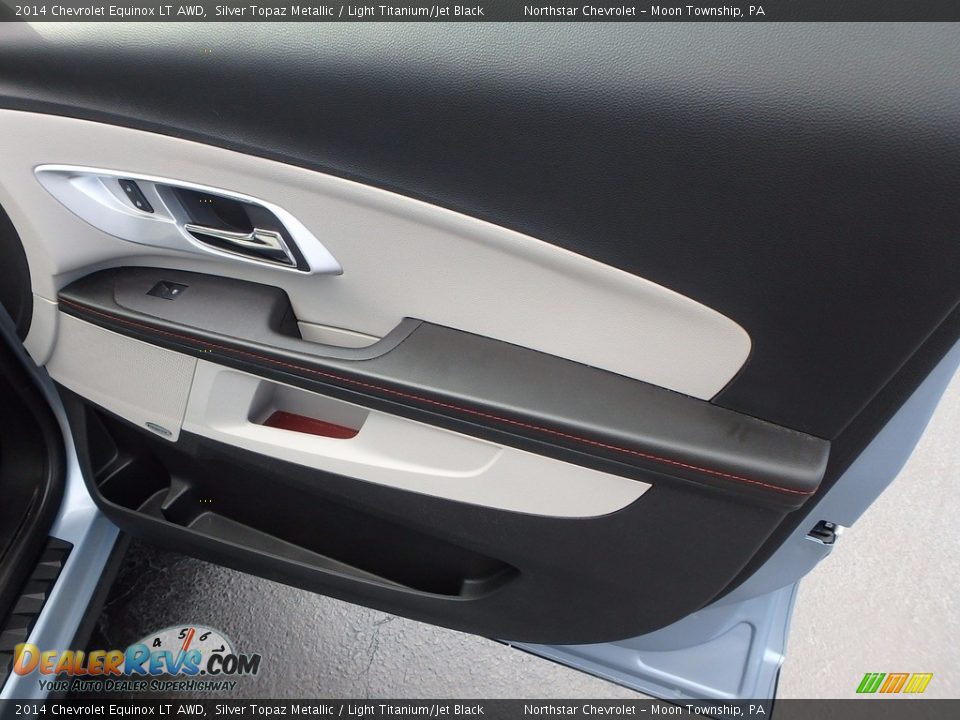2014 Chevrolet Equinox LT AWD Silver Topaz Metallic / Light Titanium/Jet Black Photo #17