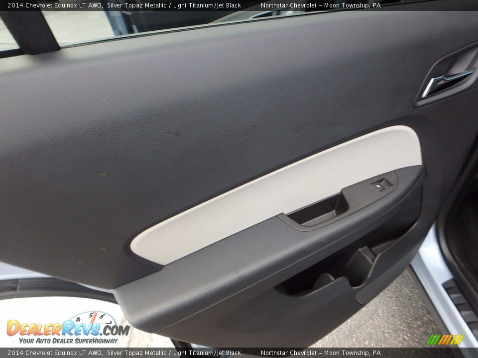 2014 Chevrolet Equinox LT AWD Silver Topaz Metallic / Light Titanium/Jet Black Photo #23