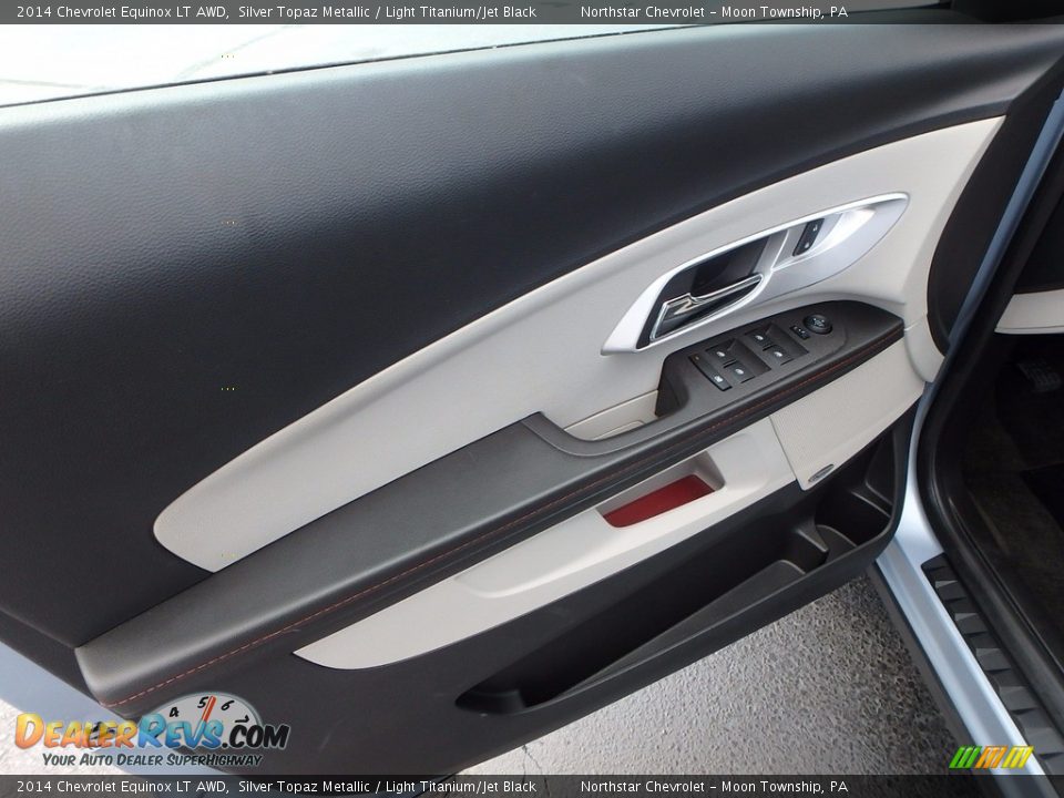 2014 Chevrolet Equinox LT AWD Silver Topaz Metallic / Light Titanium/Jet Black Photo #24