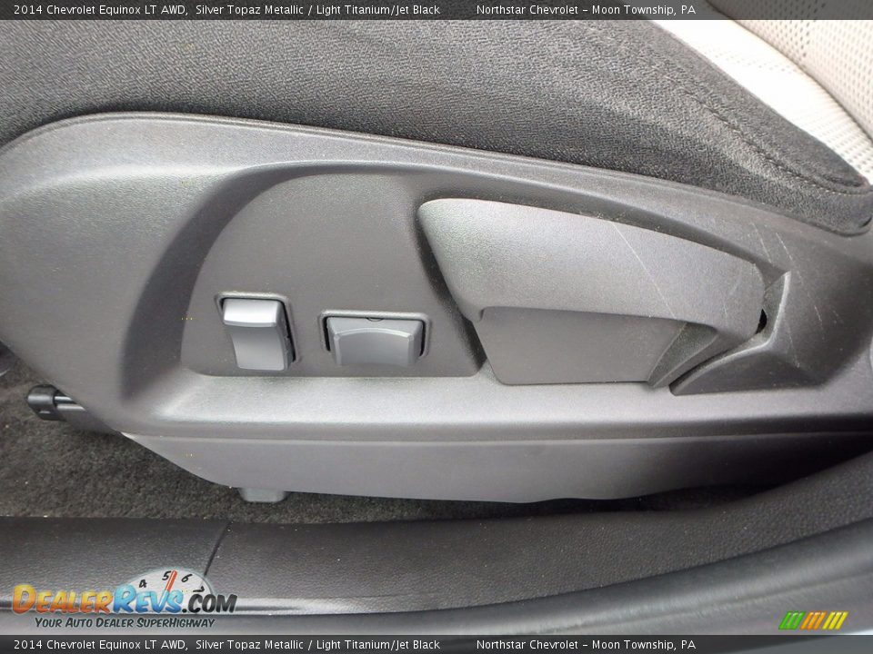 2014 Chevrolet Equinox LT AWD Silver Topaz Metallic / Light Titanium/Jet Black Photo #25