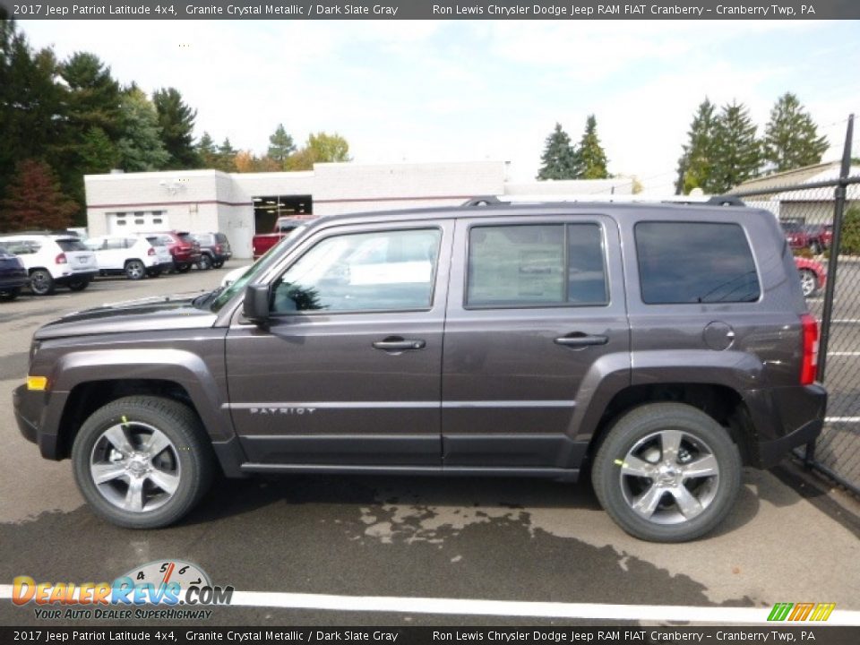 2017 Jeep Patriot Latitude 4x4 Granite Crystal Metallic / Dark Slate Gray Photo #3